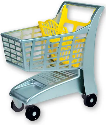 Produktbild von Tanner der kleine Kaufmann Einkaufswagen aus Kunstoff, für Kaufmannsladen