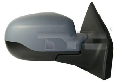 Produktbild von TYC 328-0137 Außenspiegel Seitenspiegel Rechts für RENAULT Clio III Schrägheck (BR0/1, CR0/1) Konvex Beheizt Grundiert