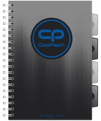 Immagine prodotto di Blocco di fogli B5 Coolpack da 100 fogli Gradient GREY - PATIO