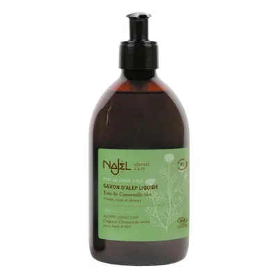 Zdjęcie produktu dla Mydło w płynie Aleppo - Amber & Oud 500ml