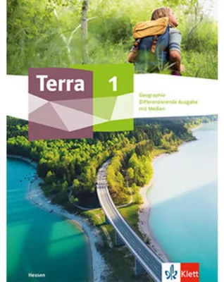 Obrázek produktu pro Terra Geographie 1. Schulbuch mit Medien Klasse 5/6. Differenzierende Ausgabe Hessen