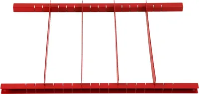 Produktbild von Schubladeneinteiler, rot- Set, für Werkstattwagen