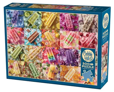 Immagine prodotto di Puzzle da 500 pezzi "Gelato su stecchino" 113525 - Cobble Hill