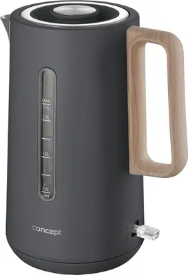 Zdjęcie produktu dla Czajnik Concept RK3370 szary stal nierdzewna 1850-2200 W 1,7 L