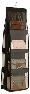 Produktbild von Handtaschen-Organizer für den Kleiderschrank, Hänge-Handtaschen-Organizer und Aufbewahrung