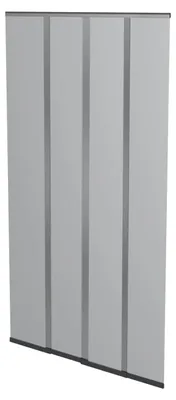 Produktbild von Windhager Insektenschutz Balkontür, 100 x 220 cm, anthrazit, Polyester Fliegenvorhang