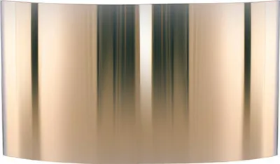 Produktbild von Jutec Weitwinkelscheibe goldbedampft,f. 40 00 382 040PC 100x220mm