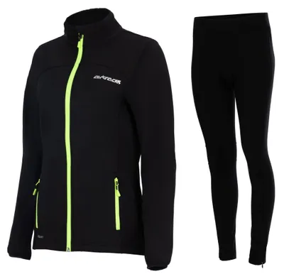 Immagine prodotto di Completo termico da ciclismo da donna, composto da pantaloni lunghi e giacca