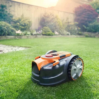 Produktbild von Lawnmaster OcuMow? M?hroboter kabellos 80 ©O Rasenm?her Roboter mit 2Ah Akku Kompaktmodell Einsteiger-Modell ohne Begrenzungskabel