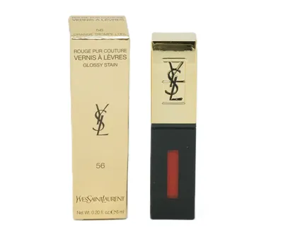 Obrázek produktu pro Yves Saint Laurent Rouge Pur Couture Vernis A Lèvres lesk na rty 6ml Orange Trompe L'Oeil 56