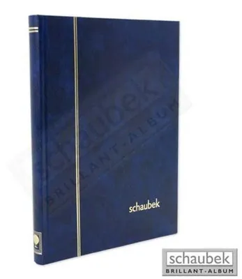 Produktbild von Schaubek E5051/3 Einsteckbuch blau, 230 mm x 310 mm 32 Seiten weiß, geteilt