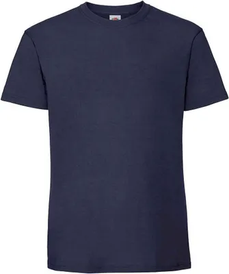 Image de Fruit Of The Loom Herren Premium T-Shirt PC3033 (2XL) (Marineblau)