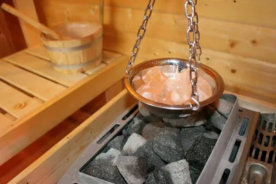 Produktbild von Saunadampfschale 16 cm, Edelstahl, für Sauna