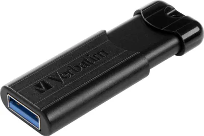 Obrázok produktu pre Verbatim PinStripe 3.0 - USB 3.0 kľúč 16 GB - čierny