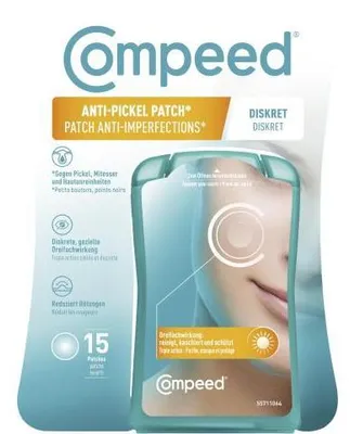 Obrázek produktu pro Compeed náplast proti pupínkům diskrétní 15 ks