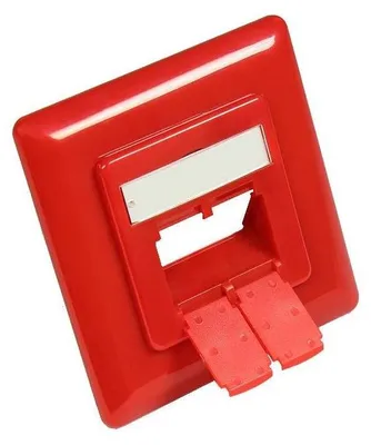 Zdjęcie produktu dla Alcasa GC-N0057, Czerwony, Plastik, Konwencjonalny, RJ-45, 80 mm, 80 mm