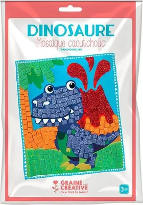 Obrázok produktu pre Gumová mozaika - Dinosaury