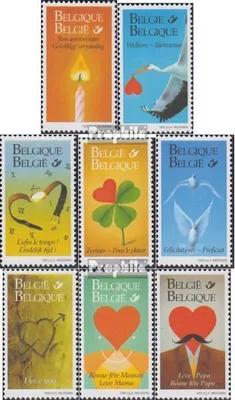 Produktbild von Briefmarken Belgien 1999 Mi 2848-2855 (kompl.Ausg.) postfrisch Grußmarken