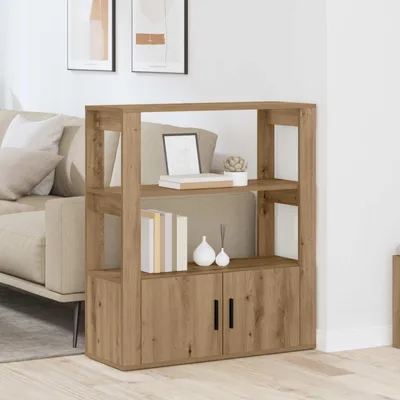 Produktbild von vidaXL Sideboard Artisan-Eiche 30 x 80 x 90 cm Holzwerkstoff