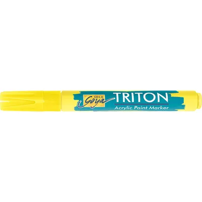 Obrázok produktu pre KREUL 17861, 1 kusov, Žltá, Hrot dláta, Žltá, Fluorescent Yellow, Kolo