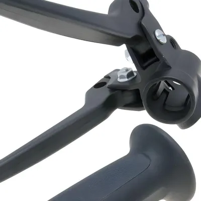 Produktbild von BestPrice Bremsarmatur Doppelbremshebel Seilzug mit Griffgummi für Lenker