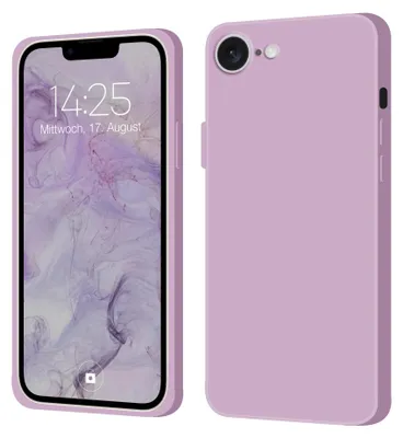 Produktbild von Hülle für Apple iPhone 17e Case Cover Bumper Smartphone Softgrip Schutzhülle Farbe: Lila
