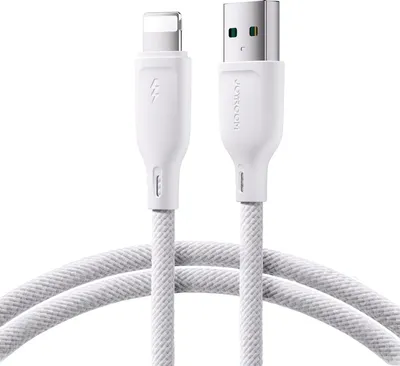 Produktbild von Joyroom Multi-Color Series S-A34 USB-A/Lightning Kabel 3A 1 m – Weiß