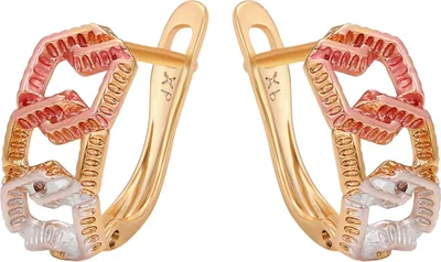 Image de Boucles d'oreilles Joella pour femmes - or, taille unique