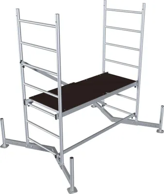 Produktbild von Krause Arbeits-Grundgerüst MONTO ClimTec Aluminium 3 m