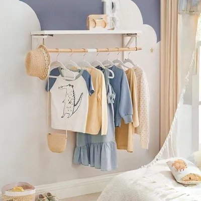 Produktbild von Kinderkledinghanger Set 50 Stück Rosa Gold Antirutsch