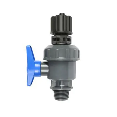 Produktbild von GT 1/2" Kugelhahn SA 4x6mm (IDxAD) mit 50 mm Anbohrschelle - mit Schlauchverschraubung - Messwasseranschluss