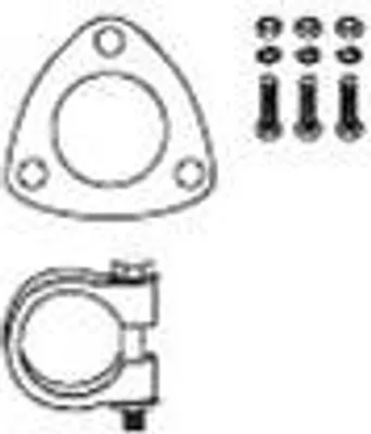 Produktbild von Hjs Montagesatz, Katalysator 82 14 1871