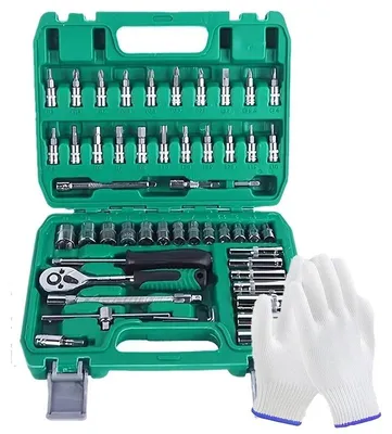 Produktbild von Elzusha – 53-teiliges mechanisches Werkzeugset für Profis