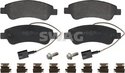 Produktbild von SWAG Bremsbeläge Satz Hinten Bremsklötze für FIAT Ducato Kastenwagen (250, 290) 64 91 6956