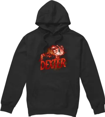 Obrázek produktu pro Dexter - Pánská mikina s kapucí TV9192 (L) (Černá)