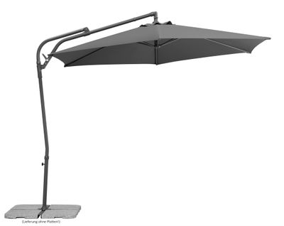 Schneider Sonnenschirm Genua, anthrazit, ca. 300 cm Ø, rund