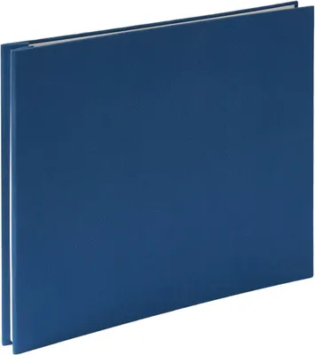 Produktbild von HNFD Leinen-Schraubenalbum Blau 38x31 cm 40 weiße Seiten