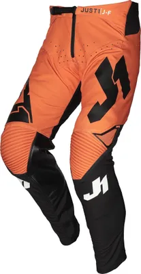 Zdjęcie produktu dla Młodzieżowe spodnie motocrossowe Just1 J-Flex, czarny/pomarańczowy, 40