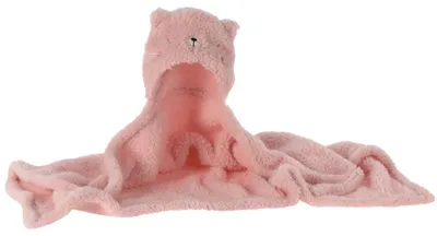 Produktbild von Kapuzendecke für Kinder TEDDY, mit Ohren, 70 x 100 cm