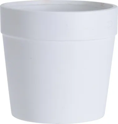 Obrázek produktu pro Keramický květináč Conical  16x16x15, bílá