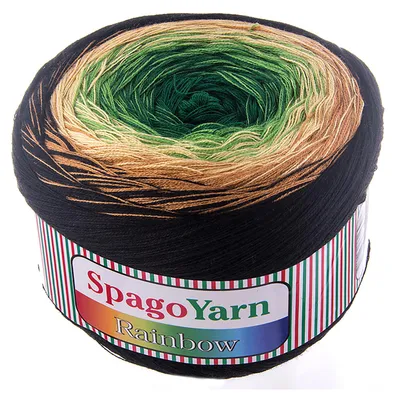 250g Farbverlaufsgarn Rainbow 06