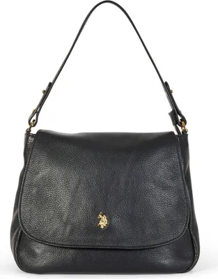 Immagine prodotto di U.S. POLO ASSN. Pelle borsa a tracolla Arlington Flap Crossbody Bag Black nero