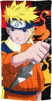 Produktbild von Anime Naruto Shippuden Strandtuch Badetuch XL 70x140 100% Baumwolle