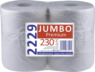 Obrázek produktu pro JUMBO Premium 230, bílé, 2vrst., celulóza