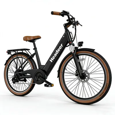 Produktbild von Stadt-Elektrofahrrad für Erwachsene BD26195 schwarz, 48V 11,5Ah, Mountain-Elektrofahrrad, Bereifung 26×1,95 Zoll Mountainreifen