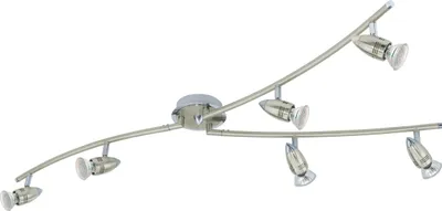 Produktbild von MAGNUM-LED Spot - L105 cm - nickel-matt, chrom - 6X2,8W inkl. - IP20