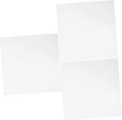 Image de 60 feuilles de papier filtre de laboratoire blanc, grand format