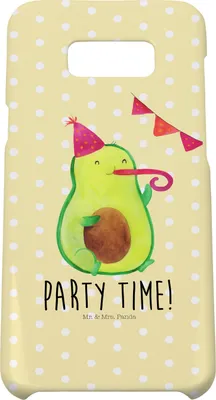 Produktbild von Mr. & Mrs. Panda Samsung Galaxy S8 plus Handyhülle  Avocado Party Zeit - Gelb Pastell - Geschenk, Hülle, Handy Case, Happy Birthday, Geburtstag, Geburtstagsfeier, Cover