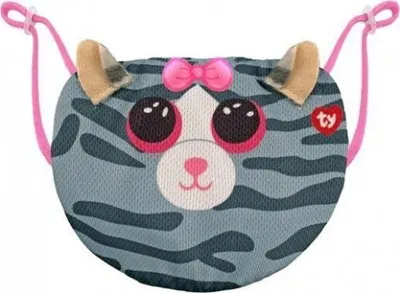 Produktbild von TY Kiki, Grau, Abbildung, Baumwolle, Polyester, One size, Vereinigte Staaten, 5 mm