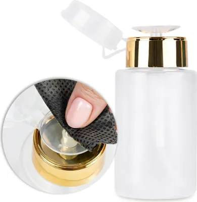 Obrázek produktu pro Dávkovač s pumpičkou na tekutiny, zlatý, 150 ml